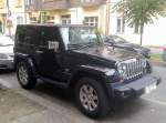 Jeep Wrangler Sport als limitiertes Sondermodell, 02.09.11 Berlin-Pankow.