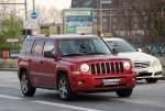 Ein Jeep Patriot in genialer Farbe, 20.04.12 Berlin Beusselbr�cke.