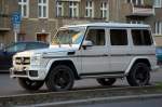 MB AMG G63 V8 BITURBO mit 400 kW/544 PS Motorleistung, ein tolles Geländefahrzeug, 30.12.13 Berlin-Pankow.