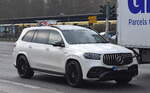 Ein Mercedes-AMG GLE 63? v8 biturbo SUV (ältere Version) am 25.03.25 Berlin Marzahn. 