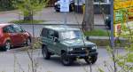 NISSAN Geländewagen Typ? am 29.04.15 Parkplatz Berlin-Karow.