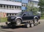 Ein FORD RANGER XLT Pickup auf H�nger, 10.05.11 Berlin-Pankow.