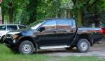 Ein MITSUBISHI Pickup, 24.05.09 Berlin-Buch.