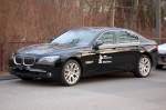 BMW 7�r (F01)Oberklasse-Limousine (Stufenheck) vom firmeneigenen Shuttle Service, ein sch�ner Wagen, 15.02.11 Berlin-Pankow.