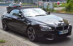 Ein optisch herausragendes und elegantes, sportliches Fahrzeug ist der BMW 640i Cabriolet (seit 2011 auf dem Markt), 31.05.16 Berlin-Charlottenburg. 