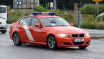 ELW Erkunder, ein BMW Typ? der Berliner Feuerwehr am 07.07.17 Berlin-Marzahn.