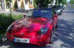 Fiat Barchetta in klassischem Rot, 24.05.12 Berlin-Pankow.
