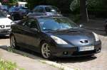 Siebte Generation des Toyota Coup� Celica Typ T23 Produktionszeitraum 1999-2005, 04.07.12 Berlin-Pankow.