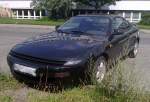 Hier das Coup� TOYOTA CELICA Typ T18 (Produktionszeitraum 1989-1994), Juli 2012 Berlin-Pankow.