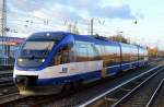 NEB VT 0011 (643 124-0) als RB25 Richtung Berlin-Lichtenberg am 12.11.15 Berlin-Springpfuhl